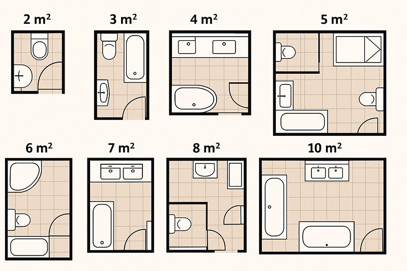 amenagement sdb selon surface